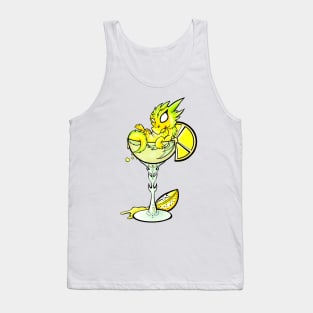 Lemon cocktail dragon Tank Top